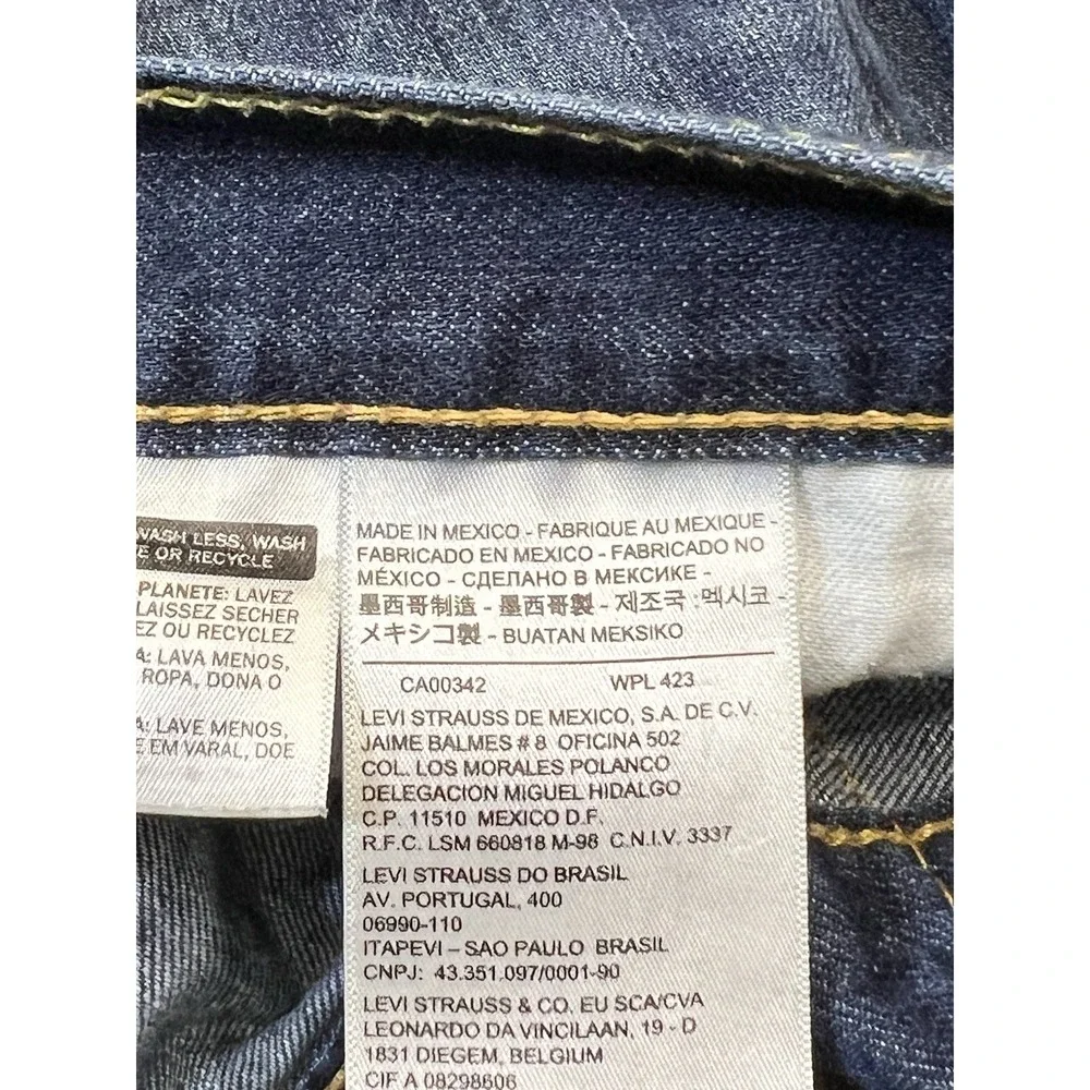 Levi's 514 Men's Jeans 31x32 Blue Denim Regular Fit Straight Leg Relaxed